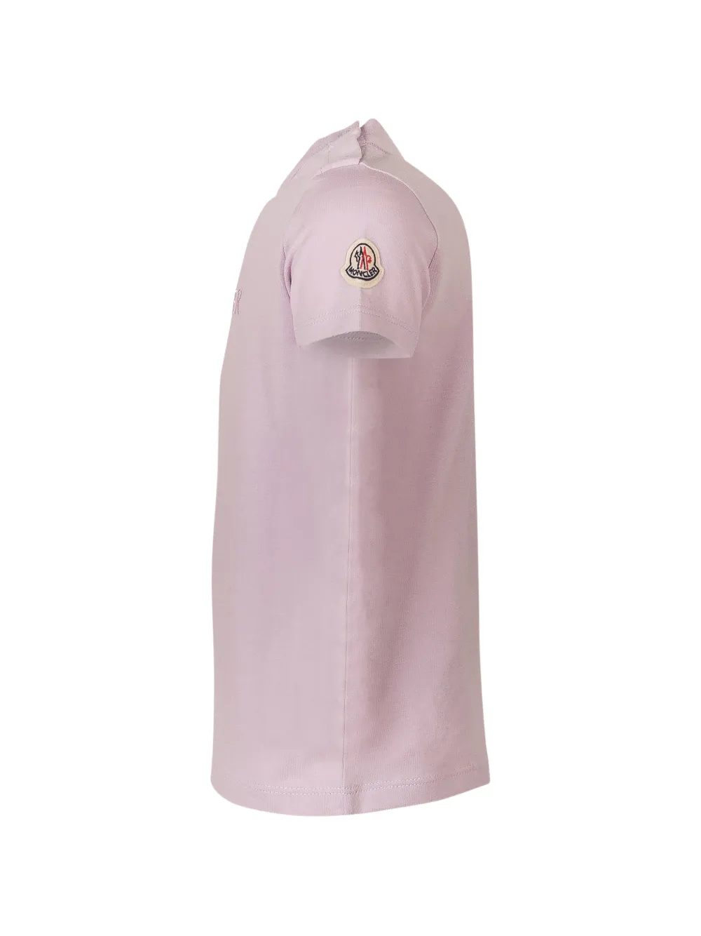 Moncler Enfant T-shirt met geborduurd logo Roze