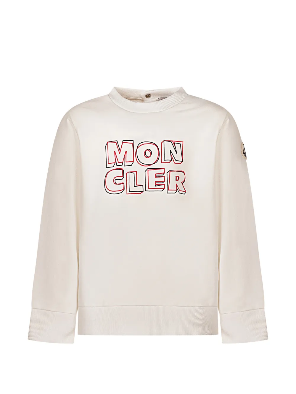 【12Y】モンクレールアンファン☆ロゴスウェットシャツ♪ Moncler Enfant ロゴ スウェットシャツ | ニュートラル | FARFETCH JP