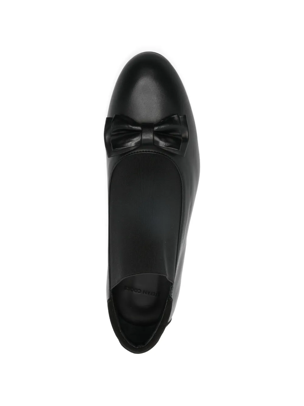 Stefan Cooke Loafers met elastische strik Zwart
