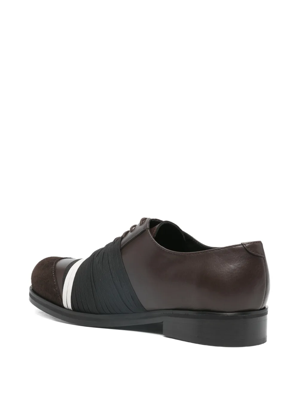 Stefan Cooke elastic-detail biker derby shoes Bruin