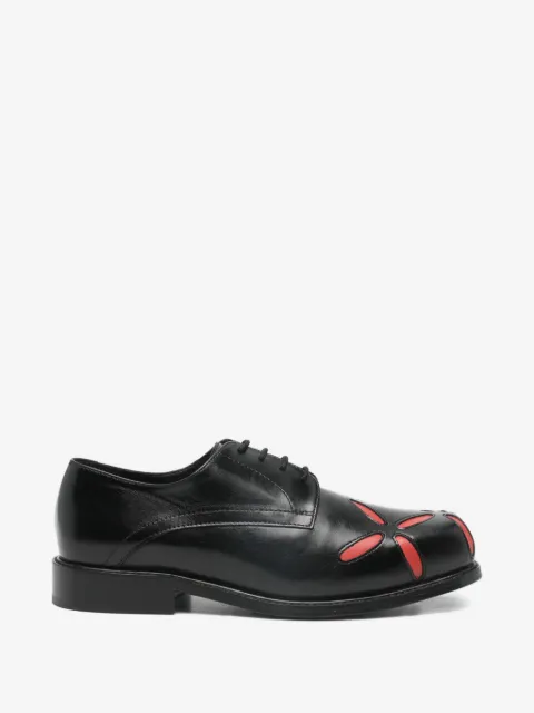 Stefan Cooke zapatos derby con puntera cuadrada