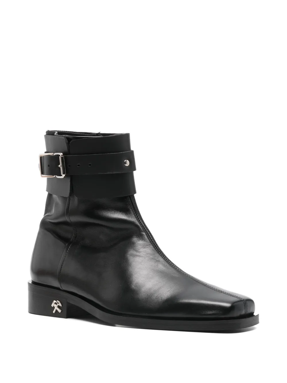 GmbH Adem leather boots Zwart