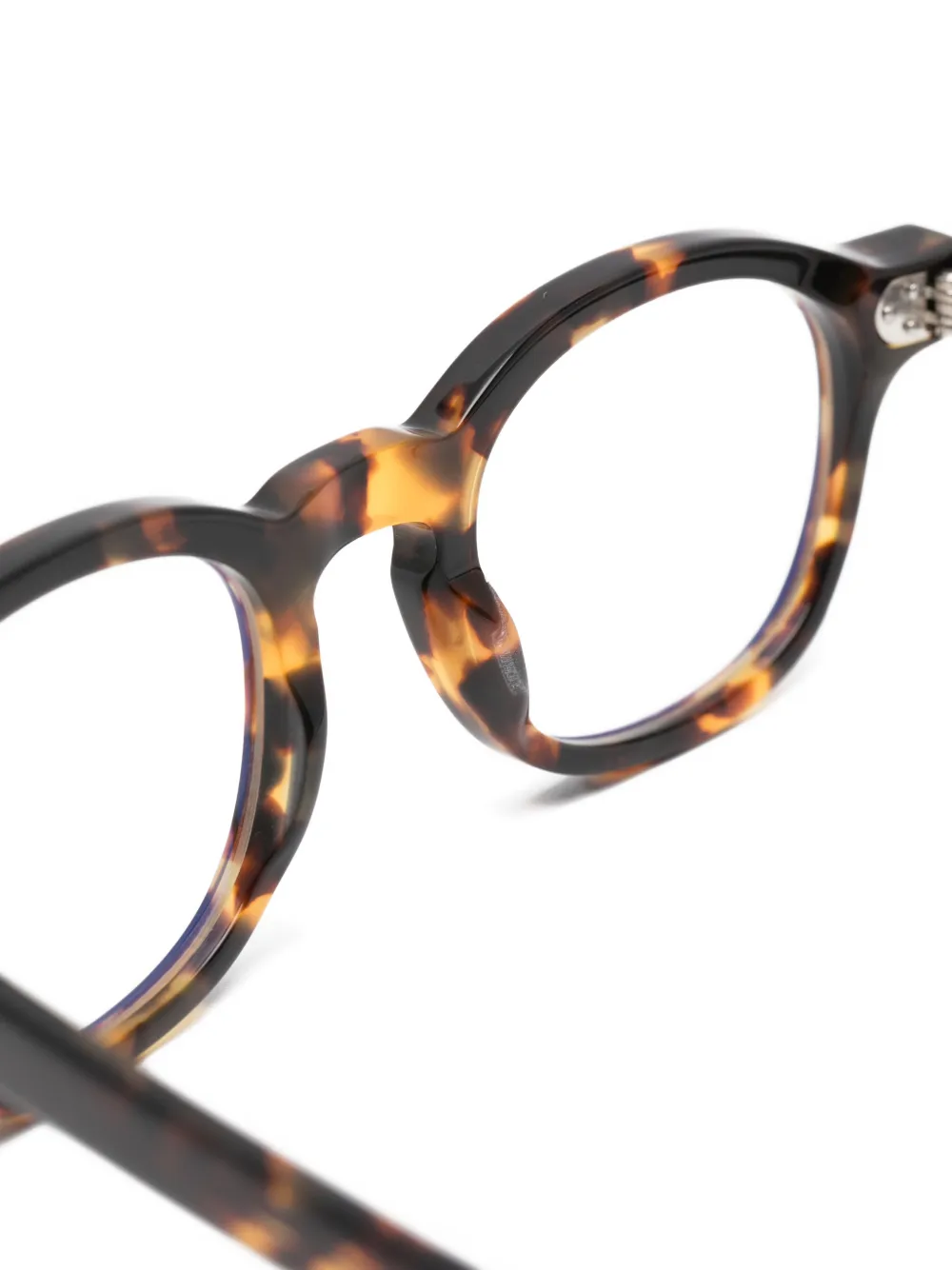  Lesca Round Glasses - Brown 