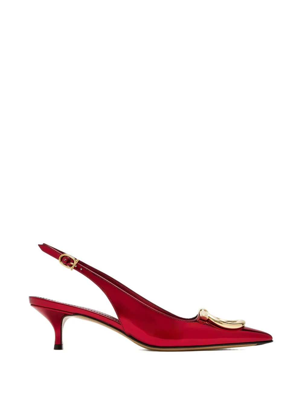 Ferragamo Sara slingback pumps Rood