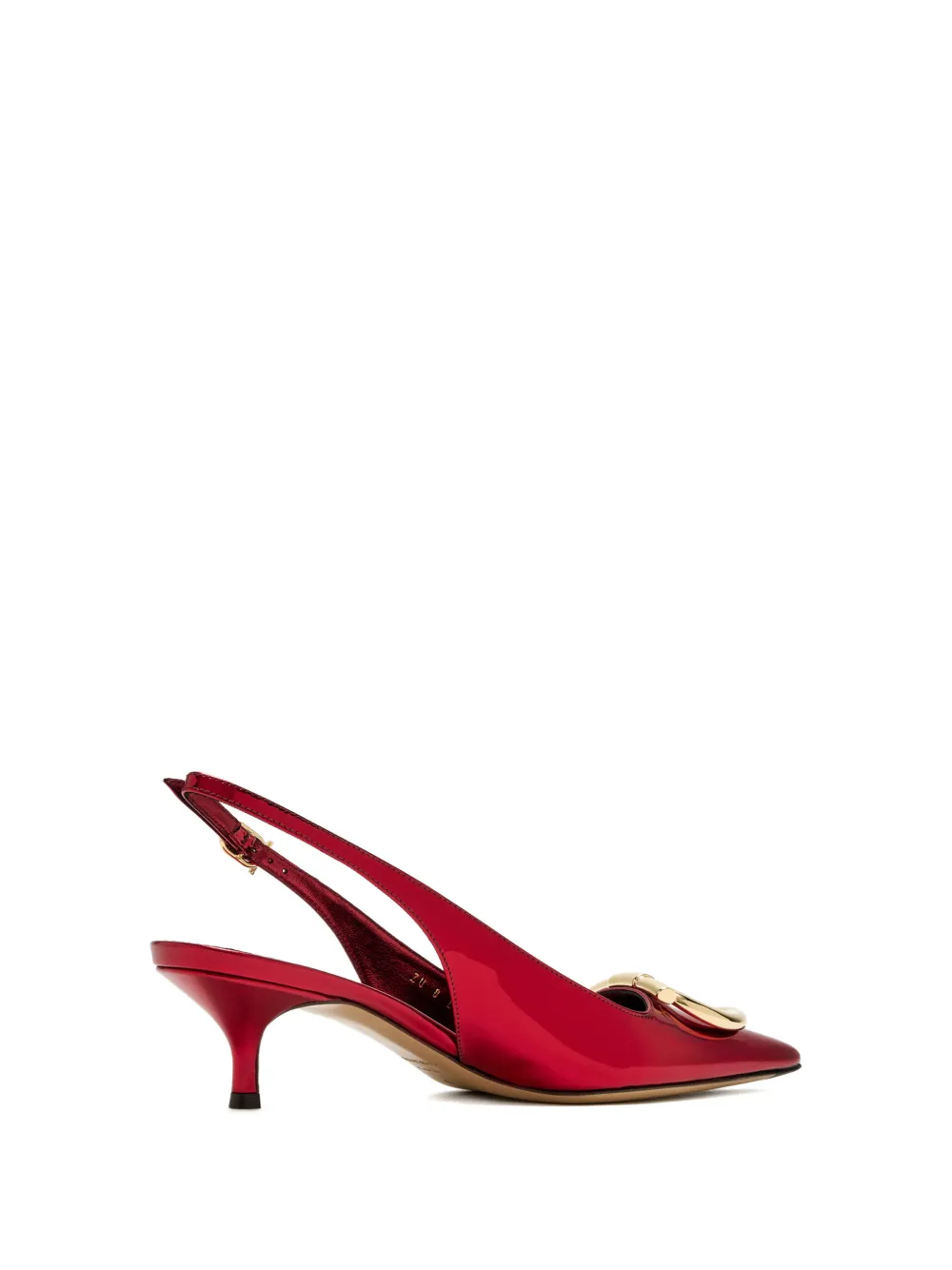 Ferragamo Sara slingback pumps Rood