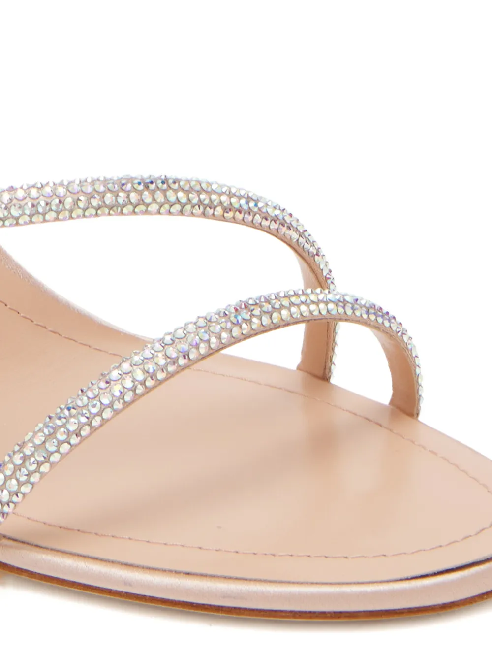 René Caovilla Eva floral sandals Roze