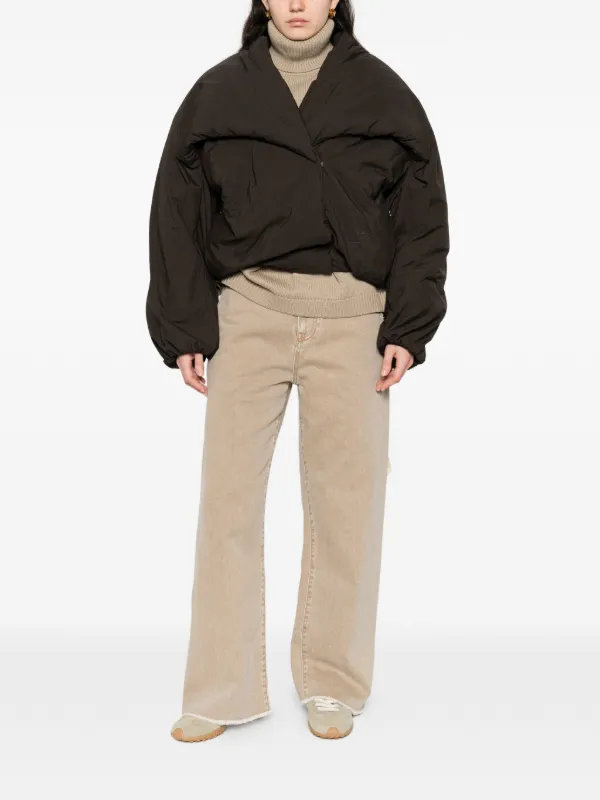 Jacquemus The Paysan パデッドジャケット | ブラウン | FARFETCH JP
