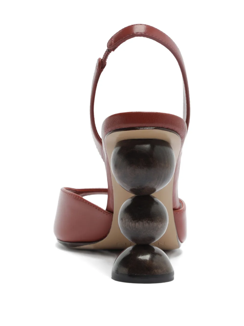 Alexandre Birman Tropicana sandalen met bolvormige hak Rood