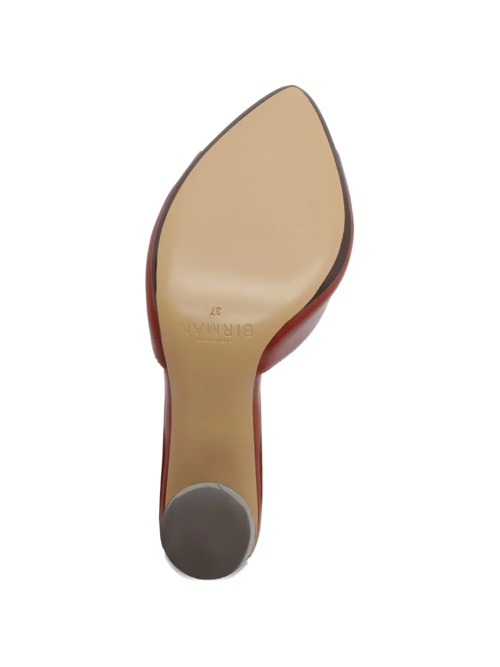 Alexandre Birman Tropicana sandalen met bolvormige hak Rood