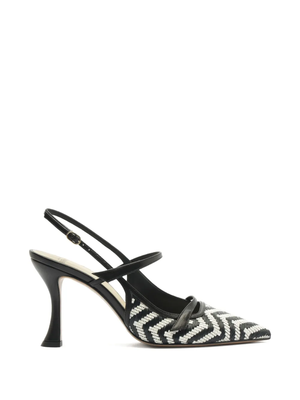 Alexandre Birman Pumps Tita con motivo a zigzag - Bianco