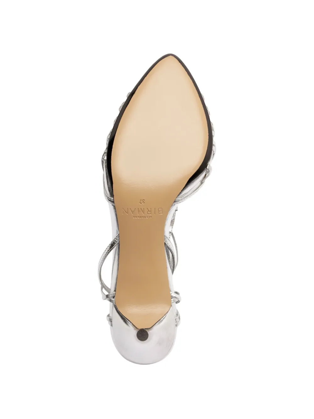 Alexandre Birman Solene sandalen met hak Zilver