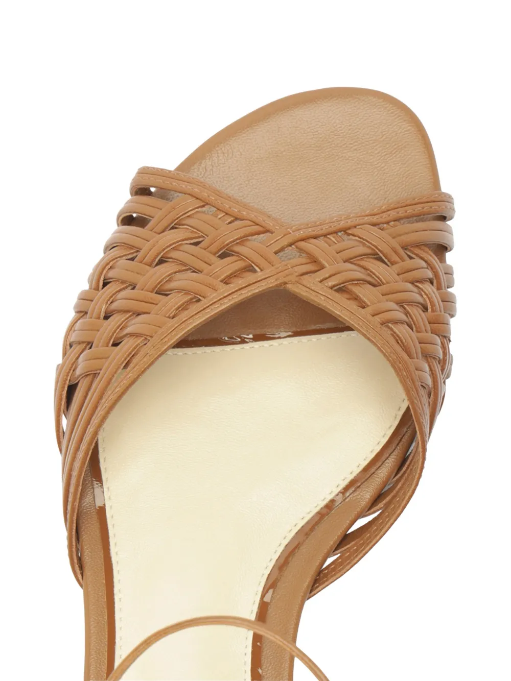 Lilian Woven Ankle-Strap Sandals