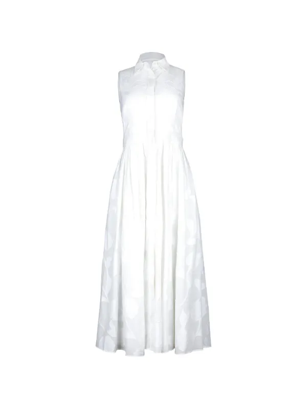 midi casual shein dresses Dress Casual Midi By Shein In Blue & White, Size: L