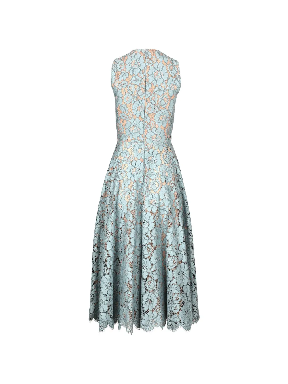 Michael Kors Mouwloze kanten jurk Blauw