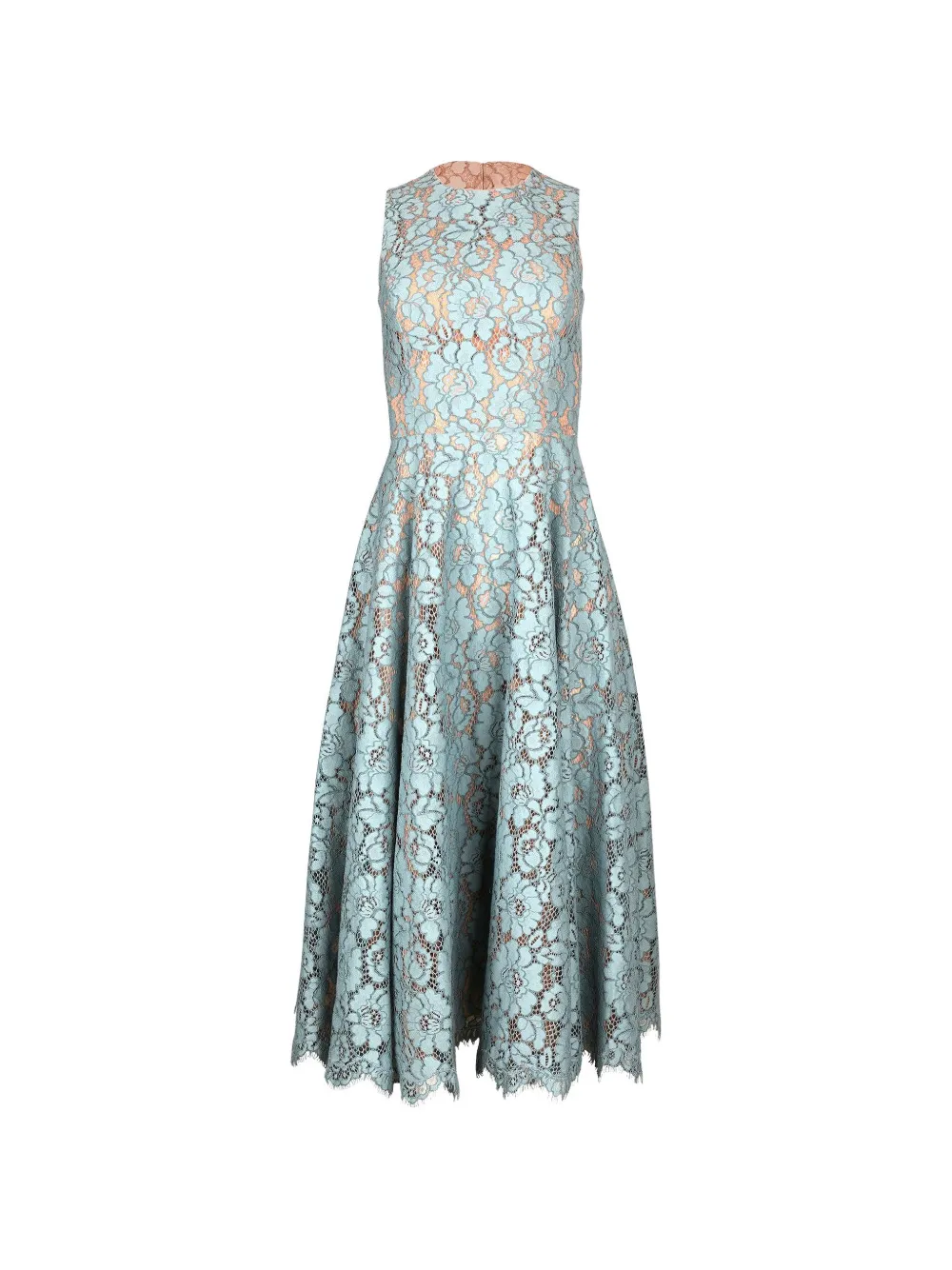 Michael Kors Collection sleeveless lace dress - Blu