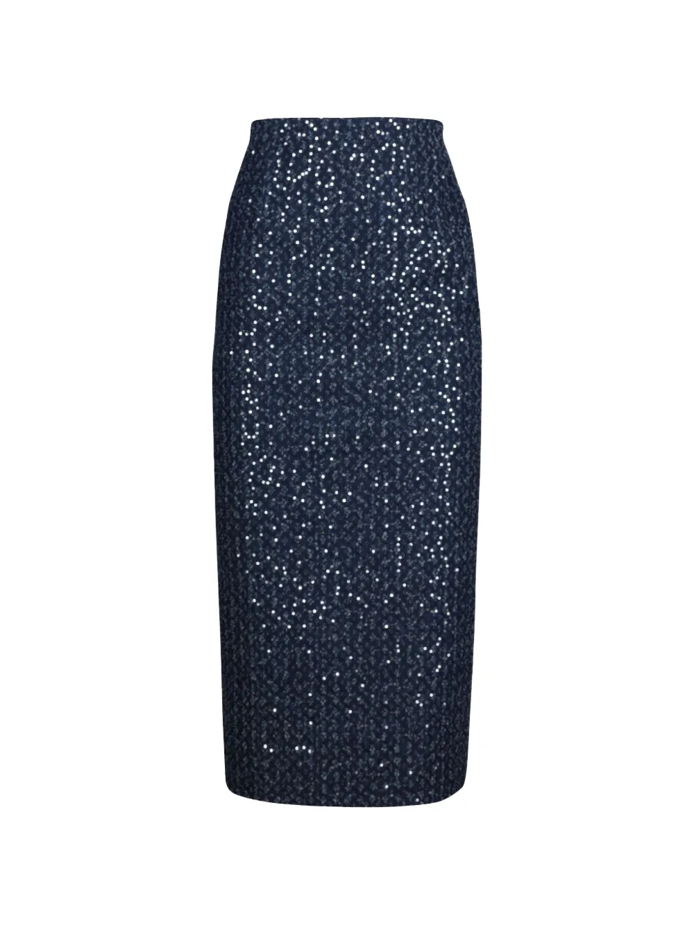 Michael Kors Collection embellished midi skirt - Blu