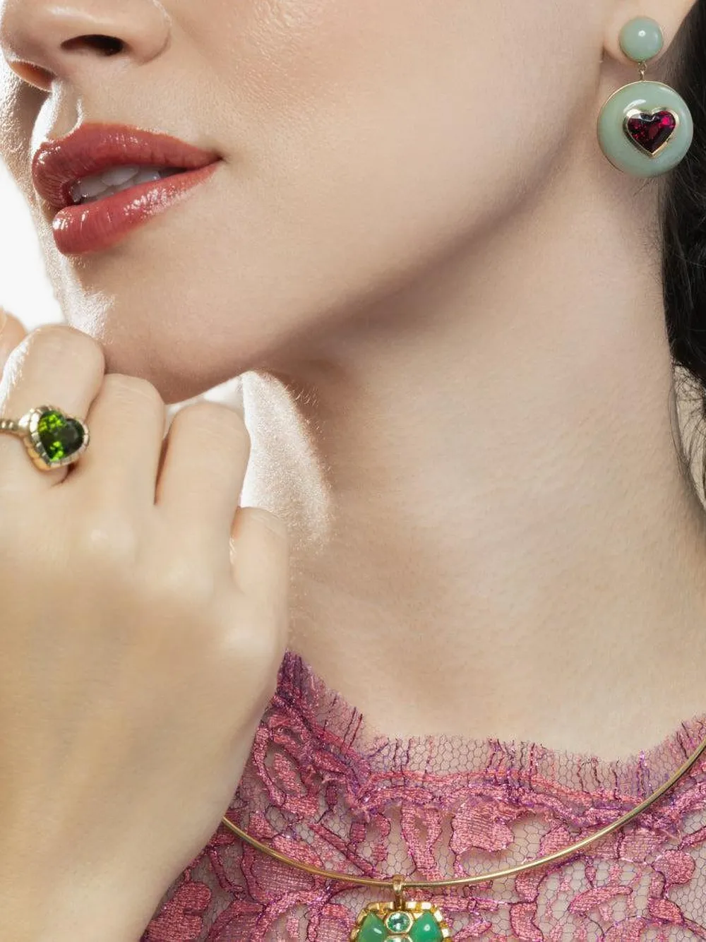 Retrouvaí tourmaline ring - Oro