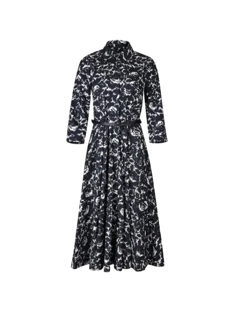 Michael Kors Collection vestido midi con cinturón