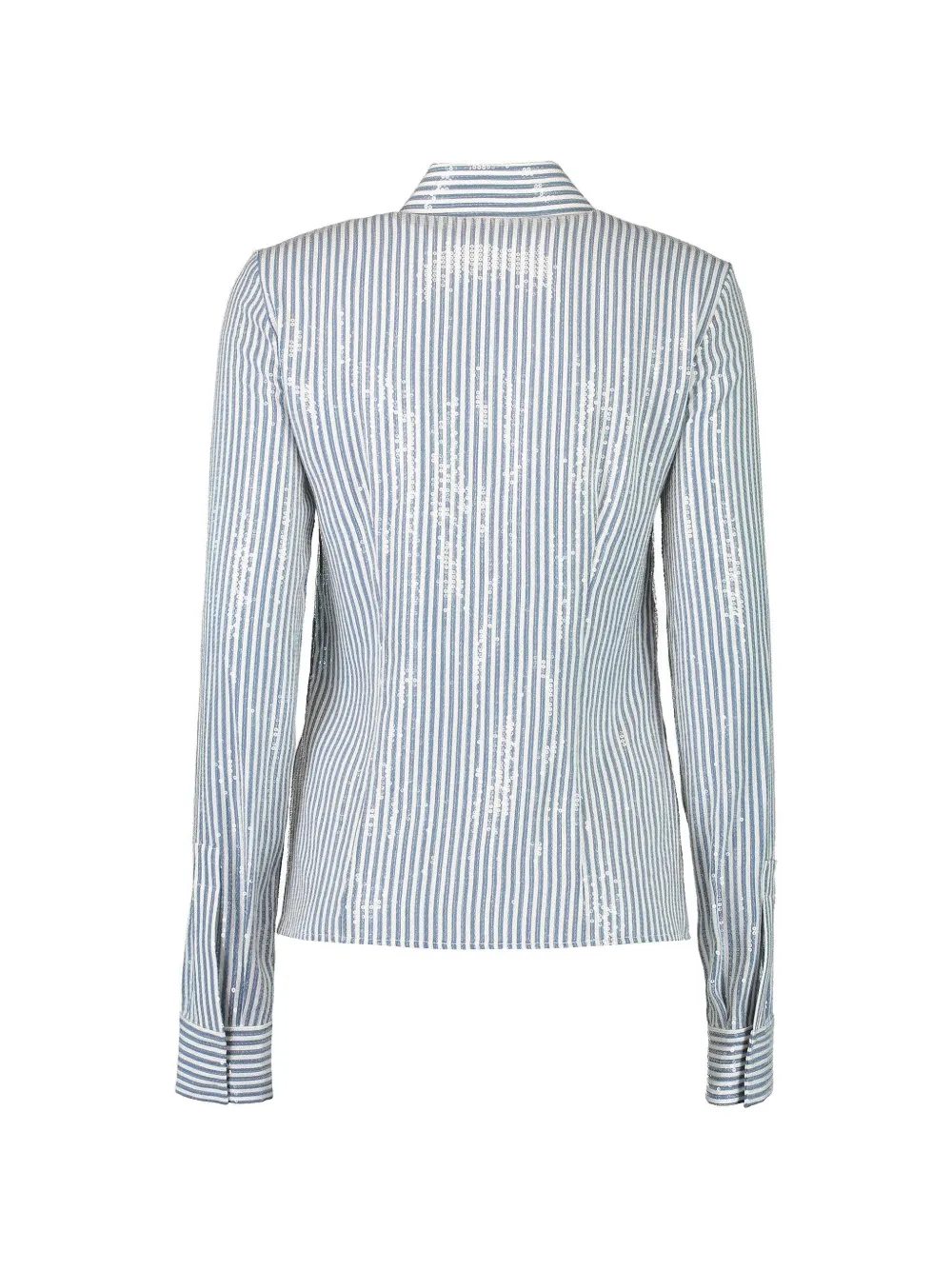 Michael Kors Collection Gestreept blouse Blauw