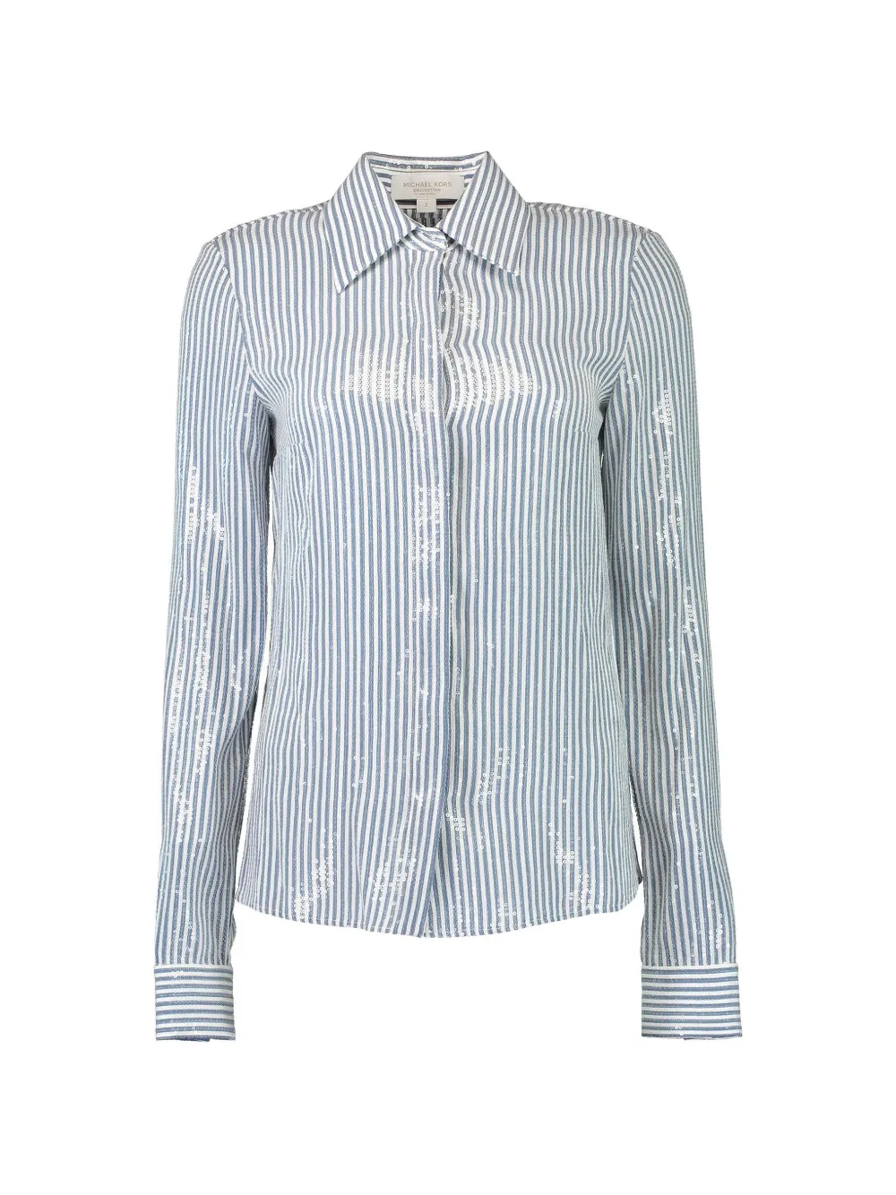 Michael Kors Collection striped shirt - Blu