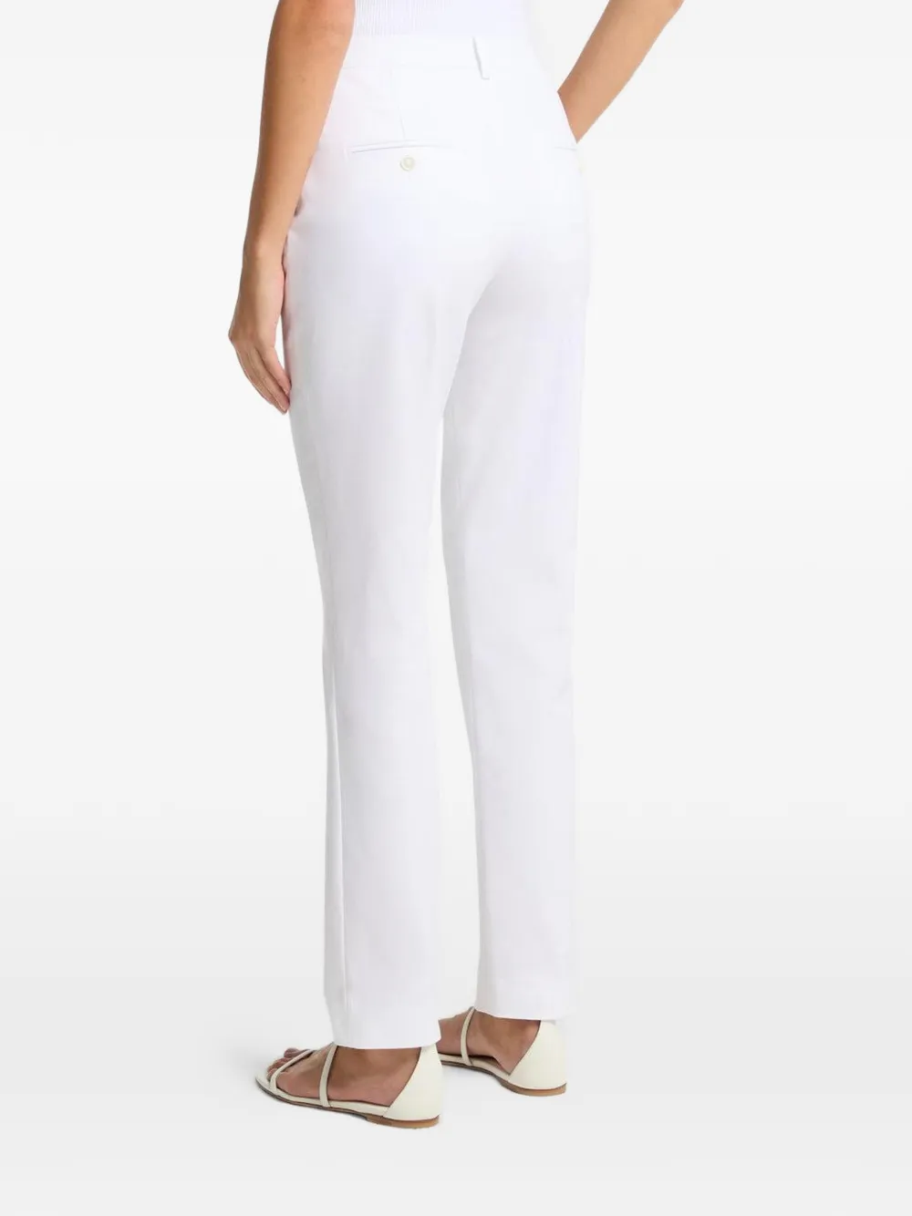 Michael Kors Collection Samantha broek Wit