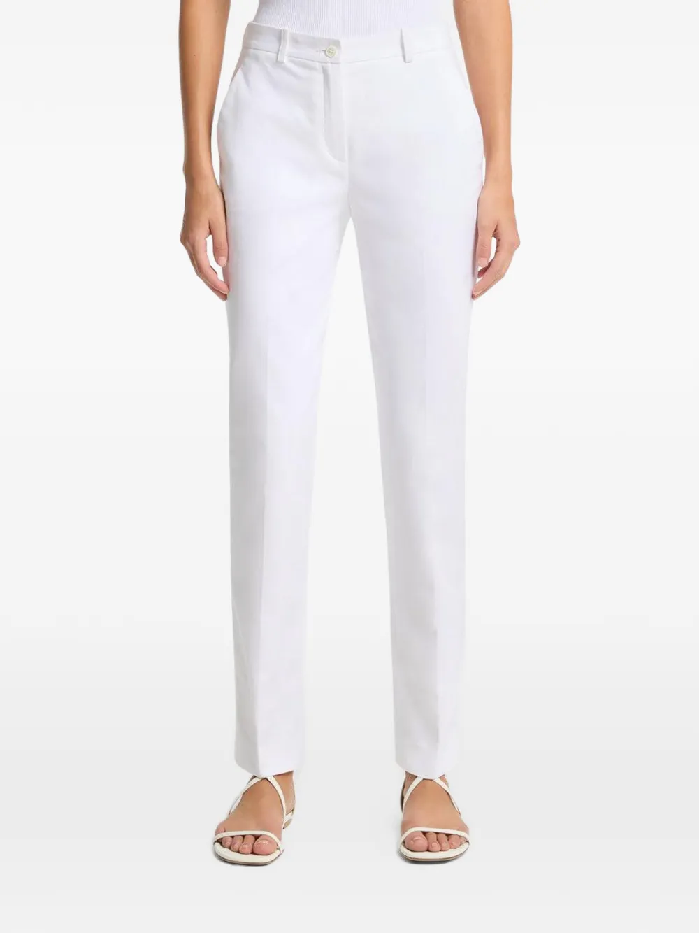 Michael Kors Collection Samantha broek Wit