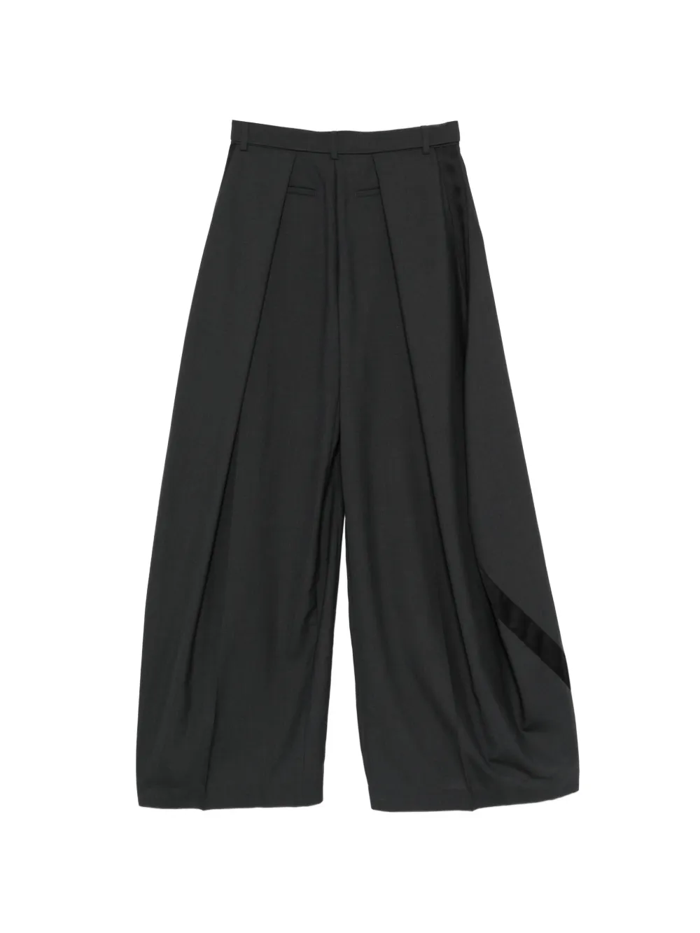  Sacai Belted Pleated Trousers - Grey 