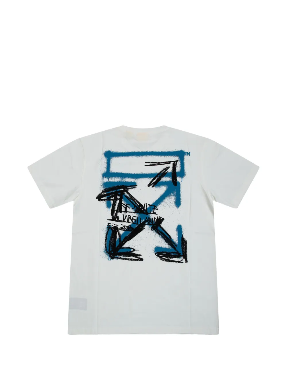 Off-White Kids Arrow Spray T-shirt Beige