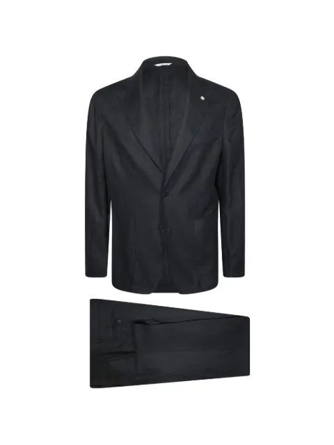 Manuel Ritz linen single-breasted suit