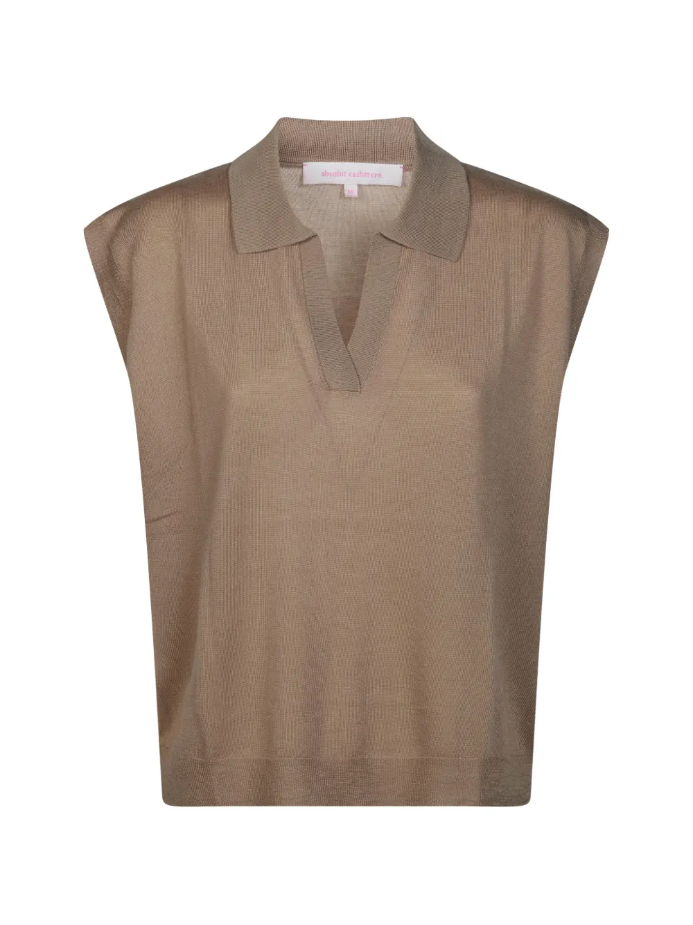 absolut cashmere V-neck cashmere sweater - Toni neutri