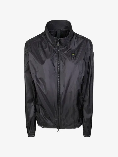 Blauer logo zip-up jacket