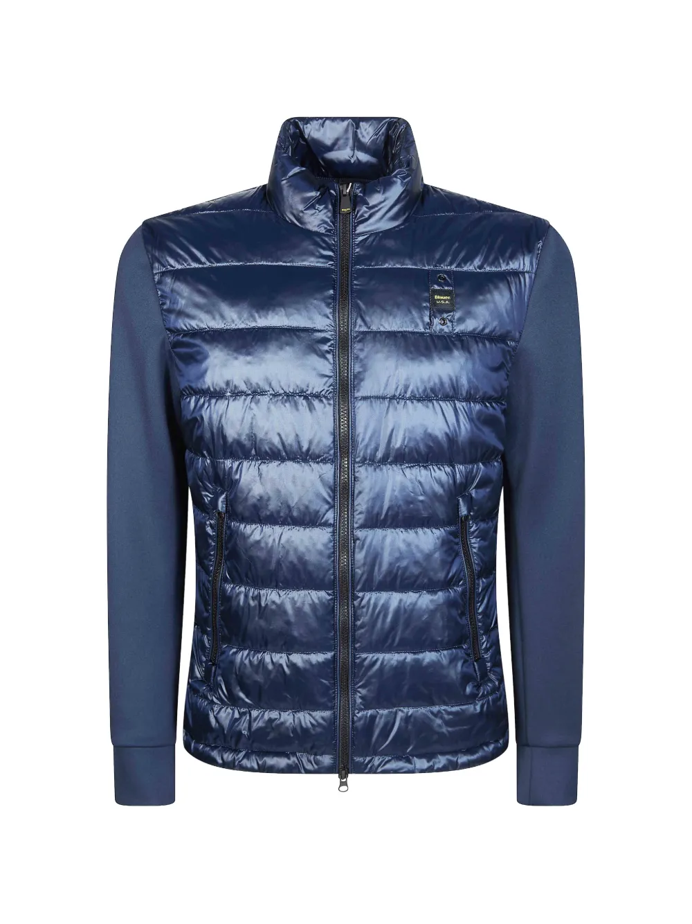Blauer quilted jacket - Blu