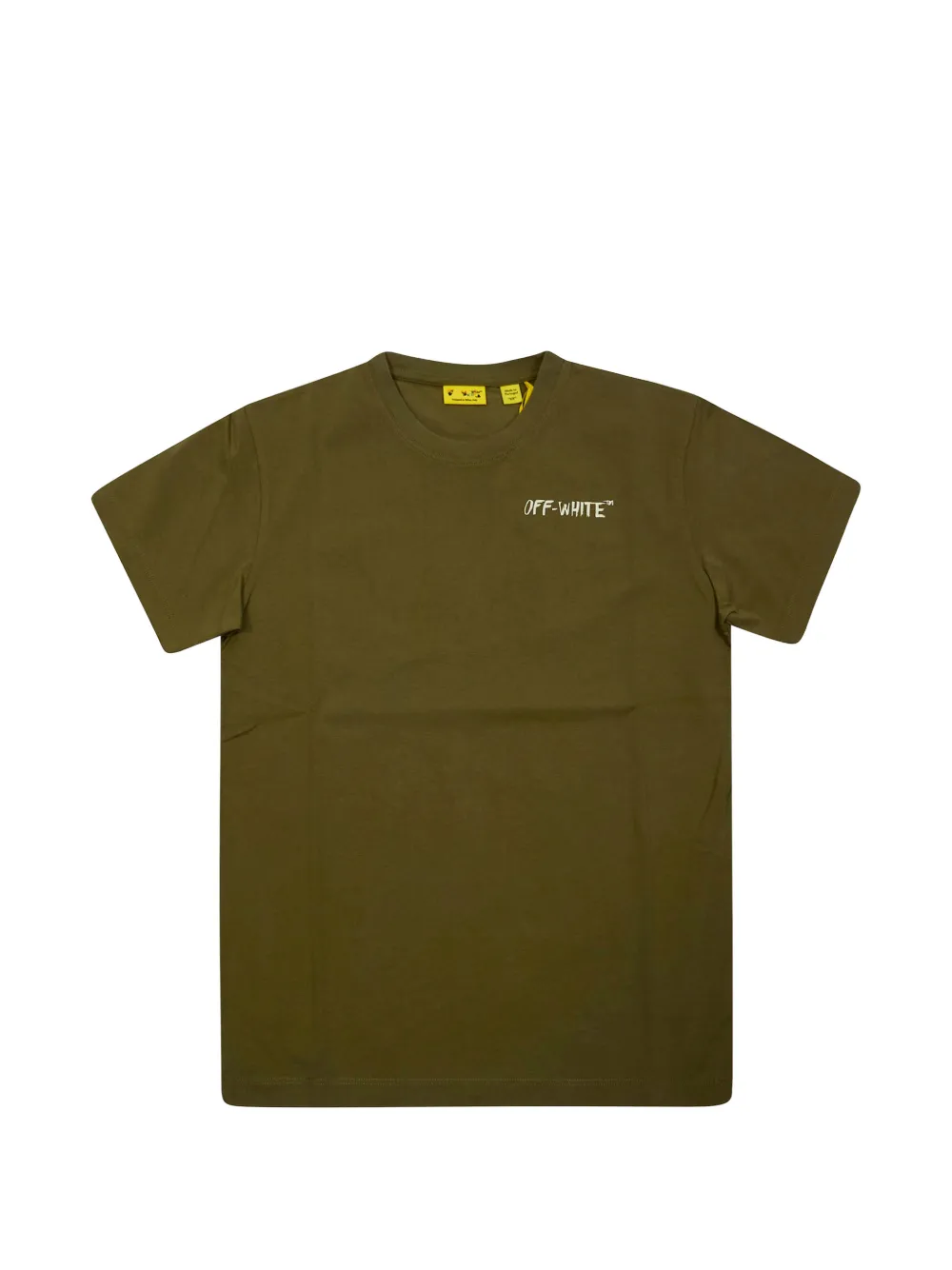 Off-White Kids Arrow-print T-shirt - Verde