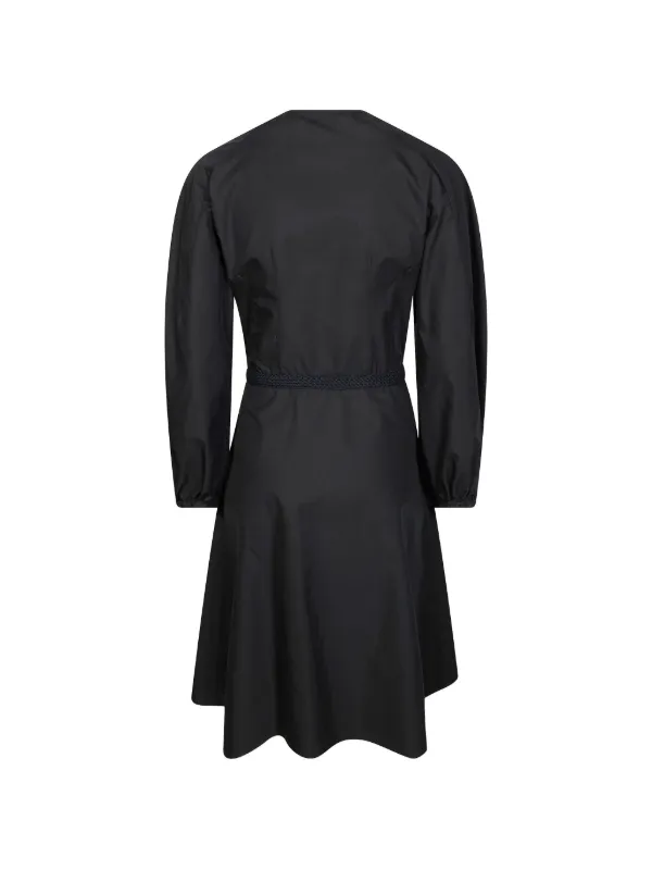 moncler midi dress Moncler X Ee72 By Edward Enninful Midi Dress, Women, Black, Size: S