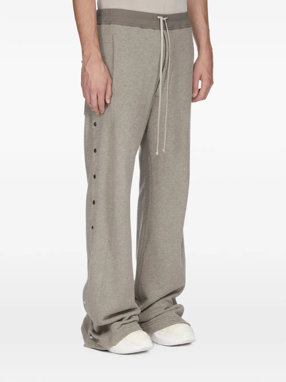 Rick Owens DRKSHDW Pusher broek met wijde pijpen Beige