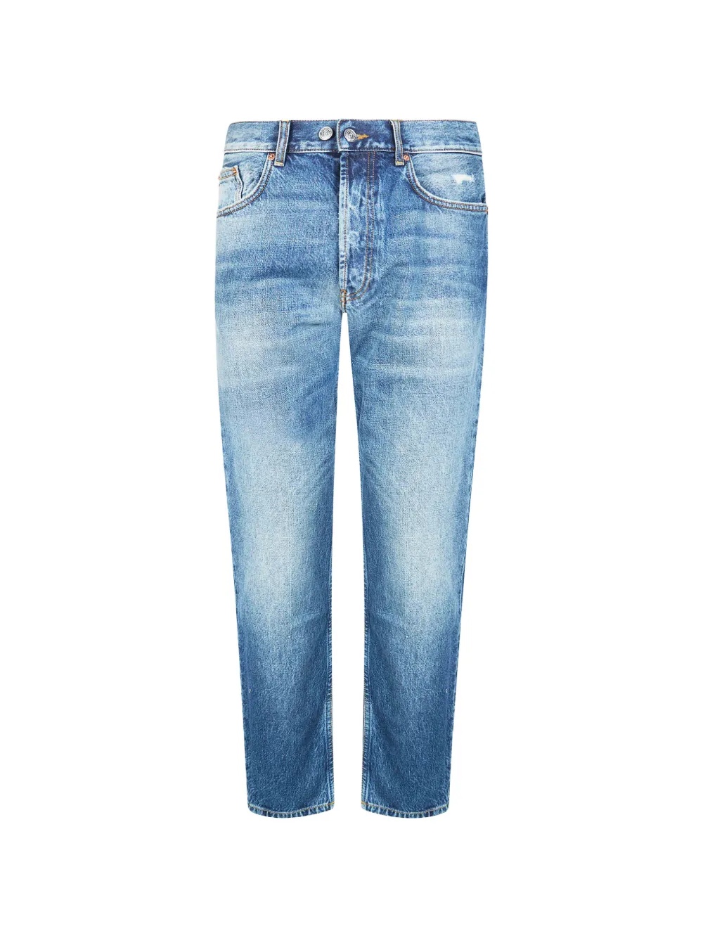 Department 5 distressed patch jeans - Blu