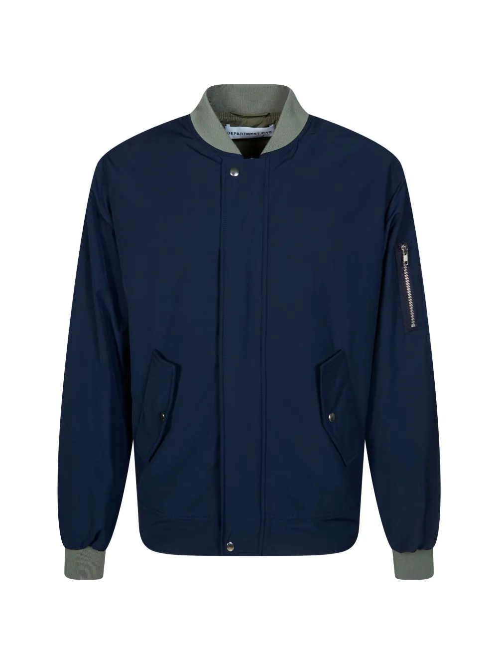 Department Five Reversible Bomber Jacket In Blue