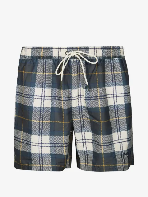 Barbour Tartan swim shorts