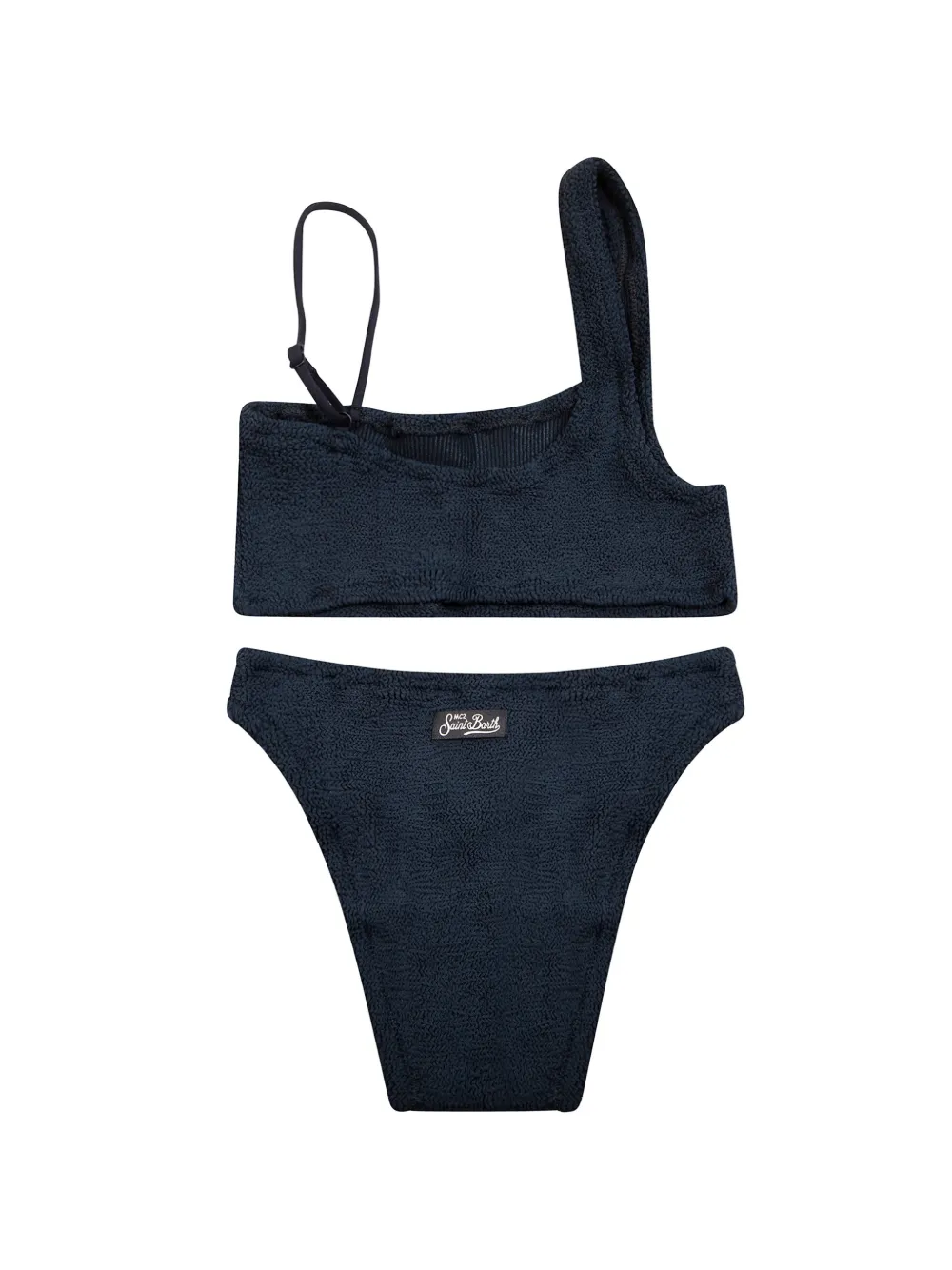 MC2 Saint Barth Kids Vivy crinkle bikini - Blu
