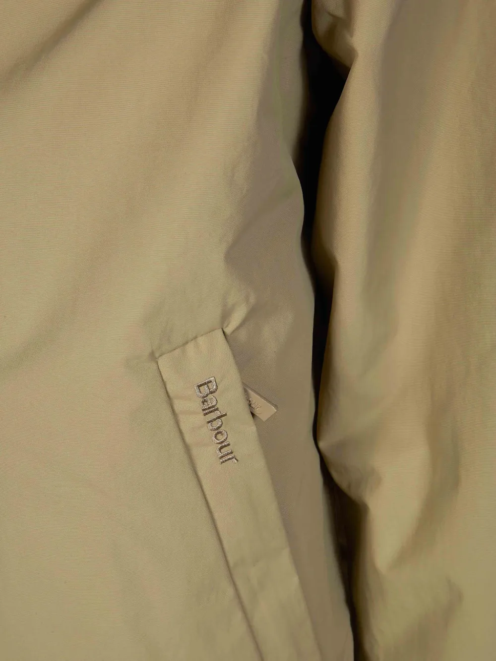  Barbour Royston Button Zip Bomber Jacket - Neutrals 