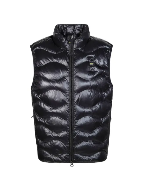 Blauer Danny quilted zip gilet