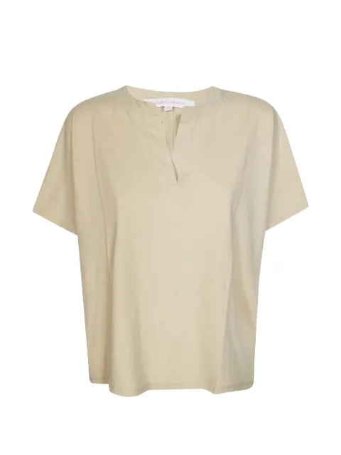 absolut cashmere playera Tiffany con cuello en V