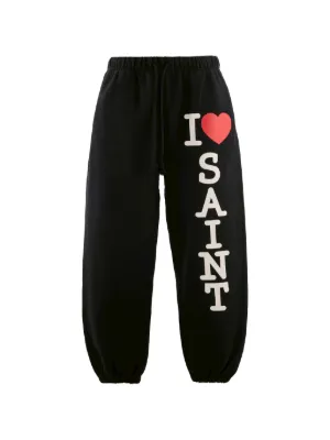 SAINT MXXXXXX ドローストリング トラックパンツ | ブラック | FARFETCH JP