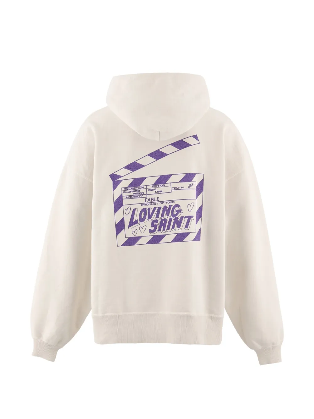 SAINT MXXXXXX I Love Saint hoodie Wit