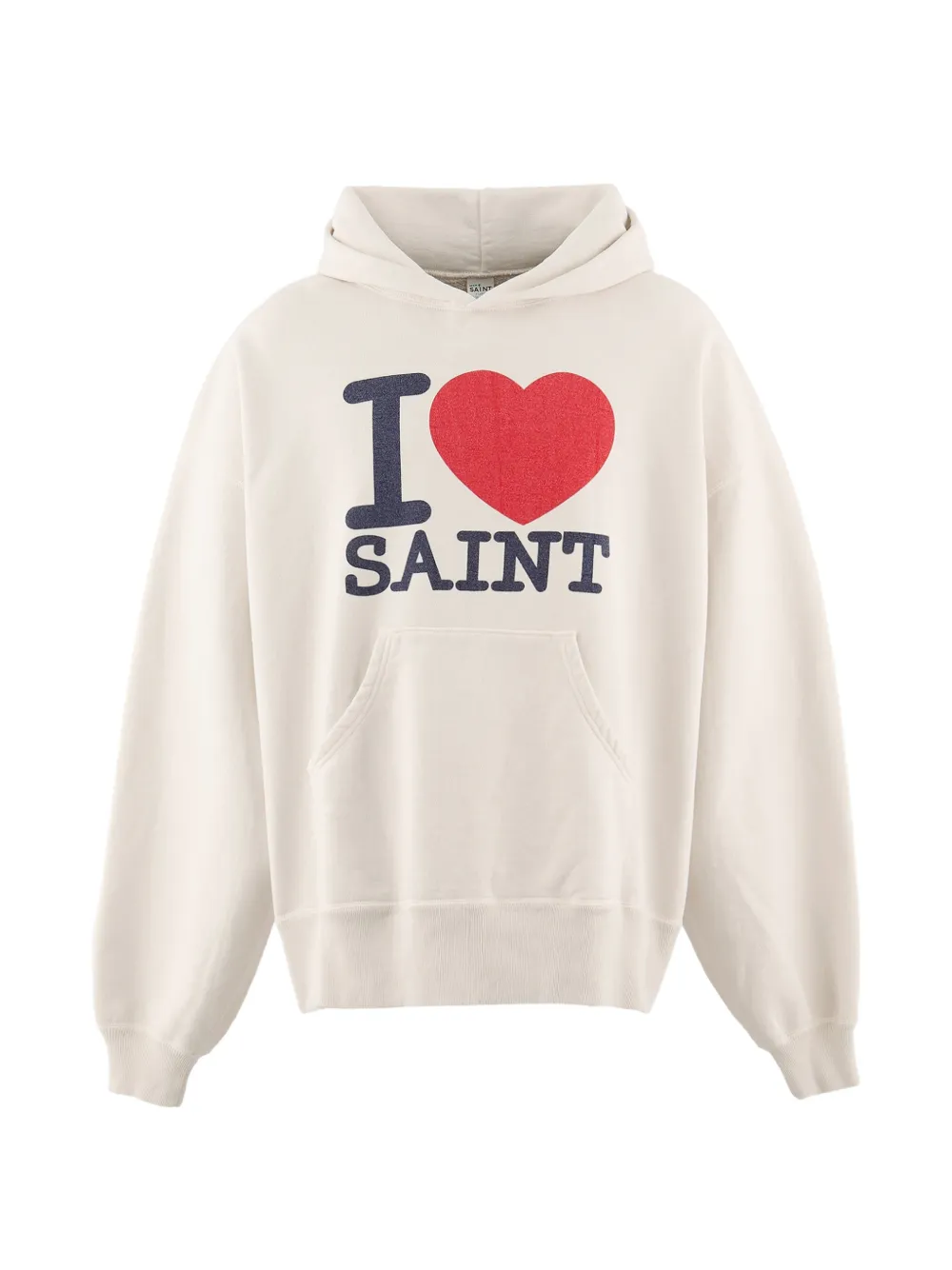 SAINT MXXXXXX I Love Saint hoodie - White