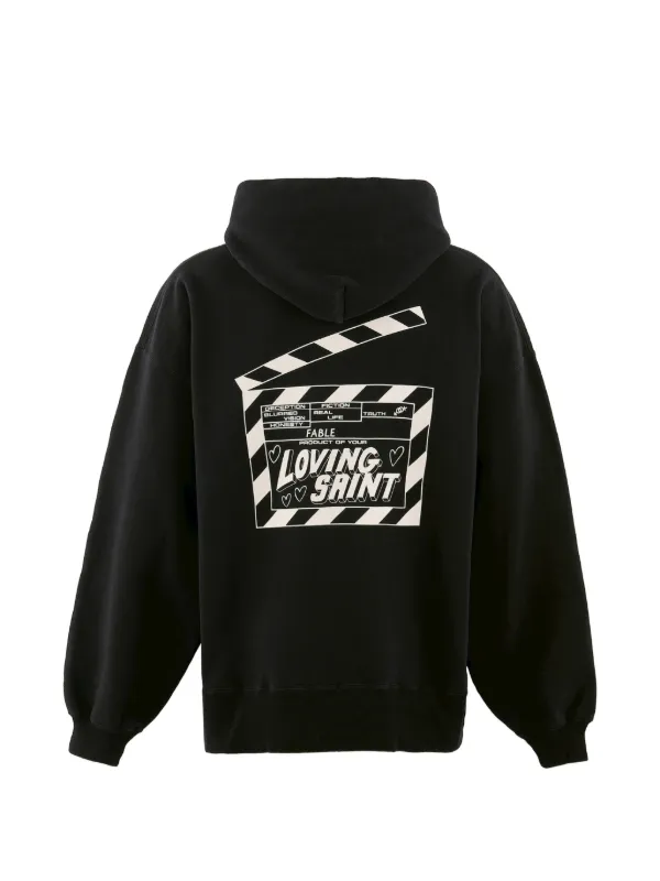 SAINT MXXXXXX I Love Saint パーカー | ブラック | FARFETCH JP