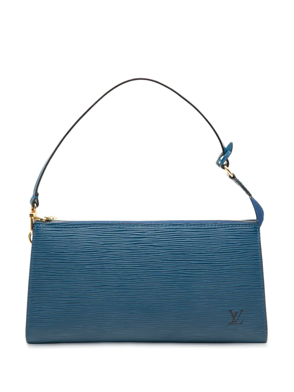 Louis Vuitton Pre-Owned Borsa a spalla Pochette Accessoires in pelle Épi 1998 - Blu