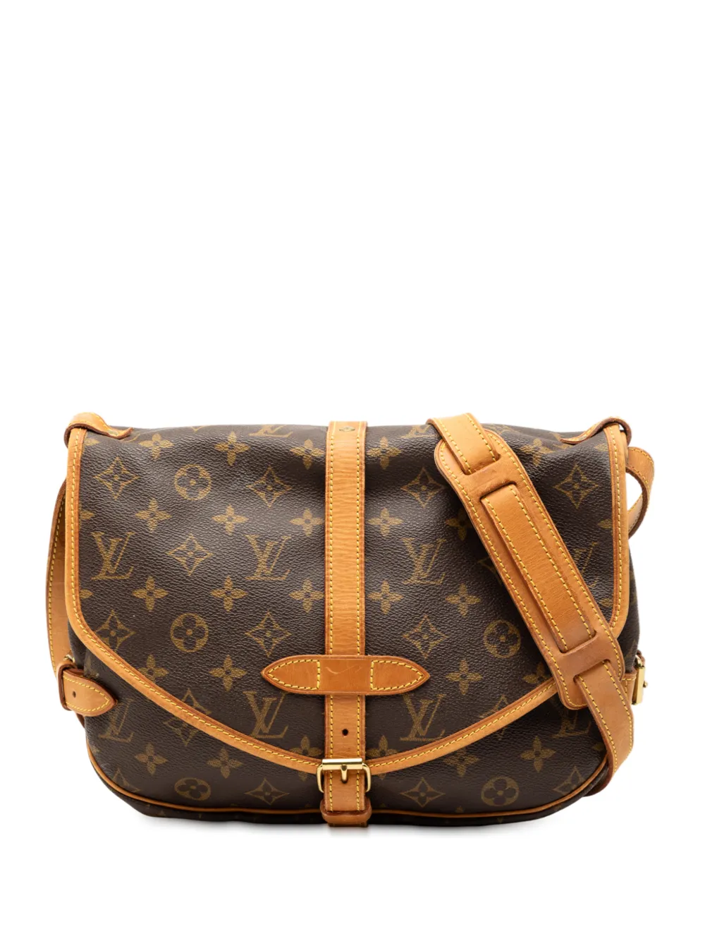 Louis Vuitton Pre-Owned 1999 Monogram Saumur 30 crossbody bag - Marrone