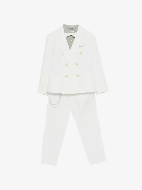 Colorichiari button-bow suit (set of eight)
