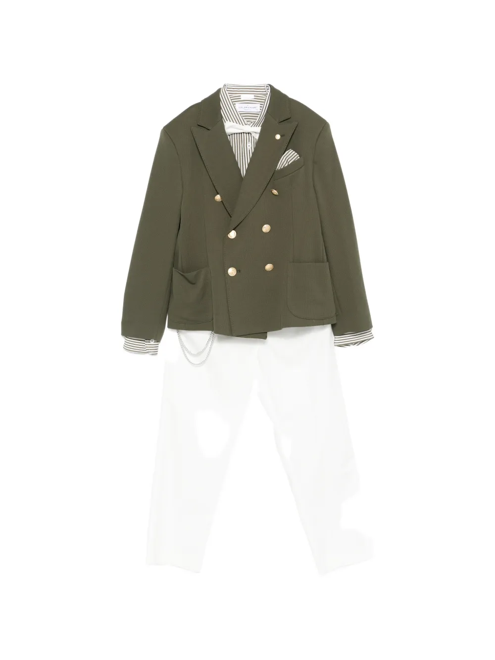 Colorichiari single-breasted suit set (set of 8) - Bianco